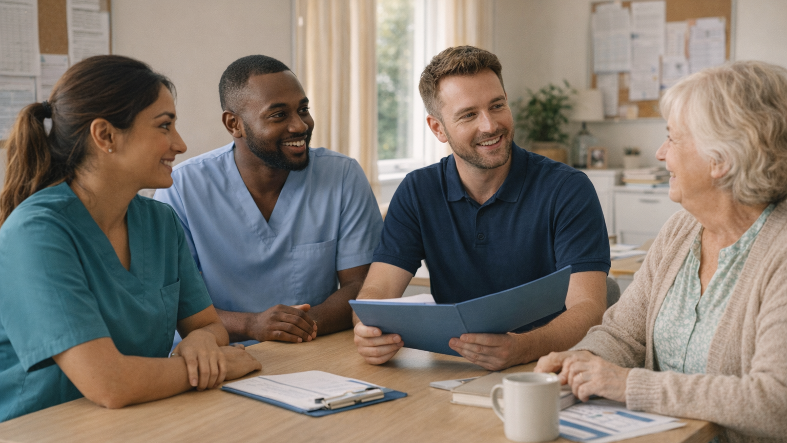 Safe Haven care team — professional, compassionate support workers serving West Yorkshire